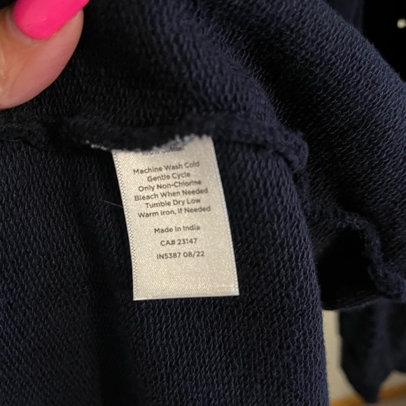 Talbots navy blue dress- size L!!! - Picture 4 of 6